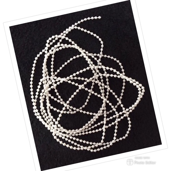 PEARL FUSED BEADED STRANDS CRAFT SEW - Picture 3 of 4